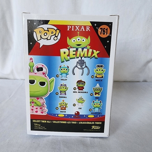 Funko Pop Pixar Randall Alien Remix Pink Pop #761 - Funko Pop Exclusive Edition - Picture 6 of 9